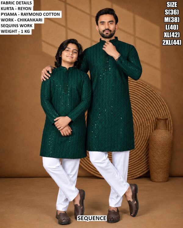 Matching Traditional Kurta Pyjama Collection