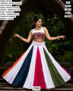 Rayon Cotton Lehenga Choli For Navratri