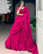 Designer Thread Embroidery Lehenga For Women