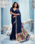 Stylish Festive Wear Mugna Silk Saree