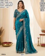 Trendy Designer Fendy Satin Saree