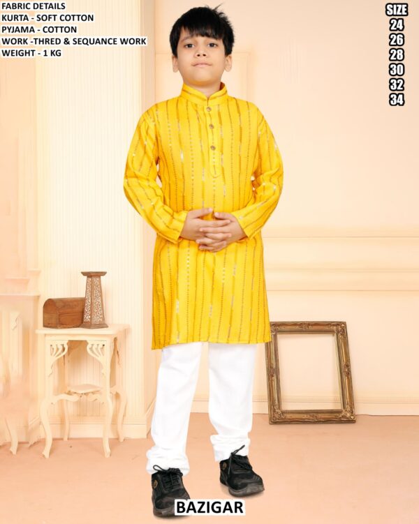 Stylish Festive Wear Kids Kurta Pajama