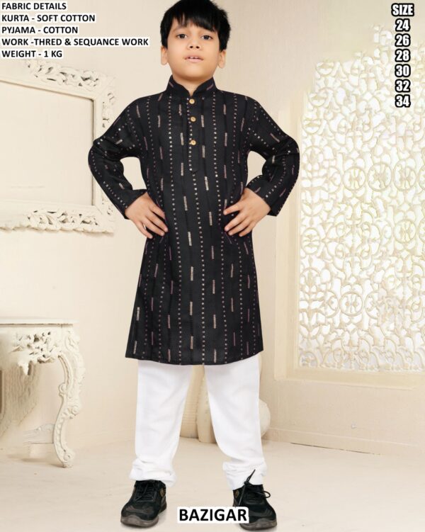 Stylish Festive Wear Kids Kurta Pajama