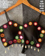 Magic Cotton Kodi Mirror Work Blouse For Navratri