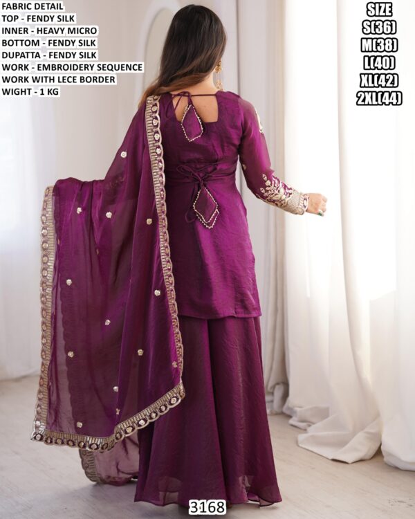 Stylish Festive Wear Fendy Silk Suit