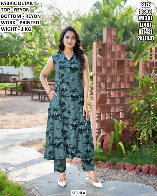 Trendy Reyon Designer Set For Women