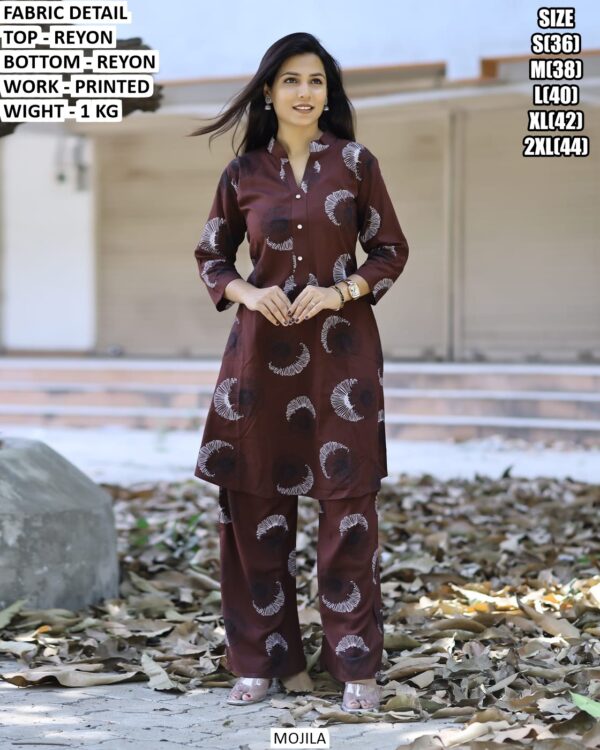 Trendy Reyon Designer Set For Women