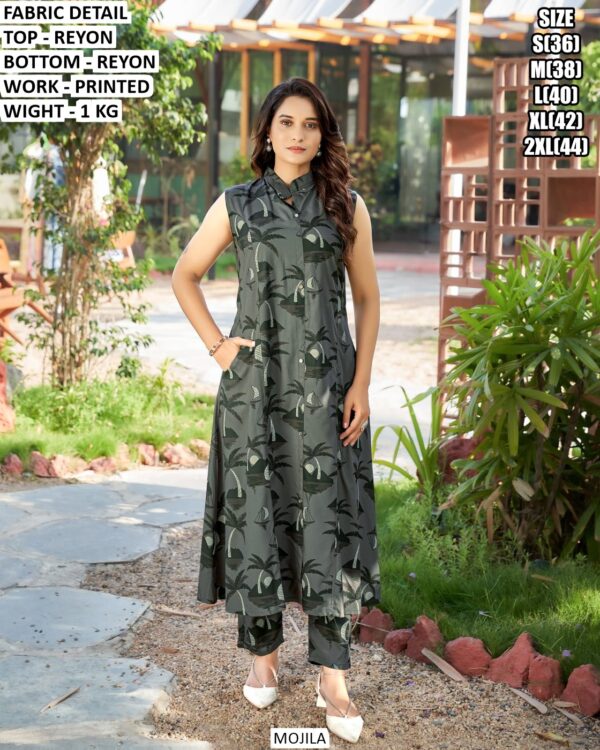 Trendy Reyon Designer Set For Women