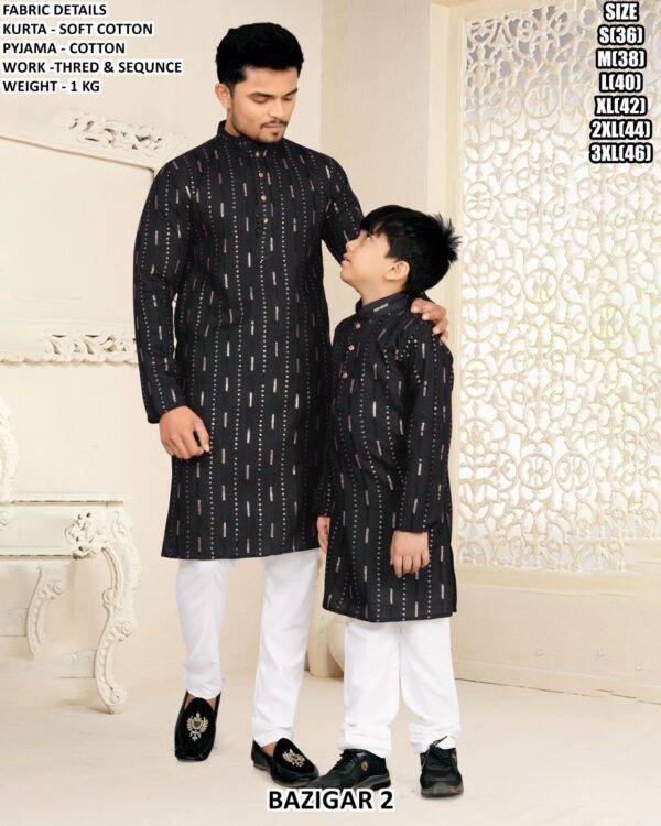 Matching Father Son Kurta Pyjama Collection