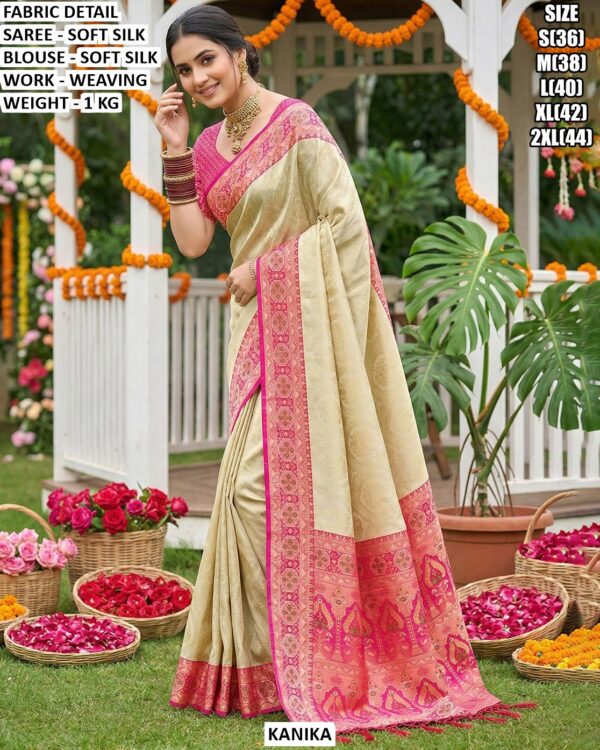 Designer Weaving Work Saree For Women