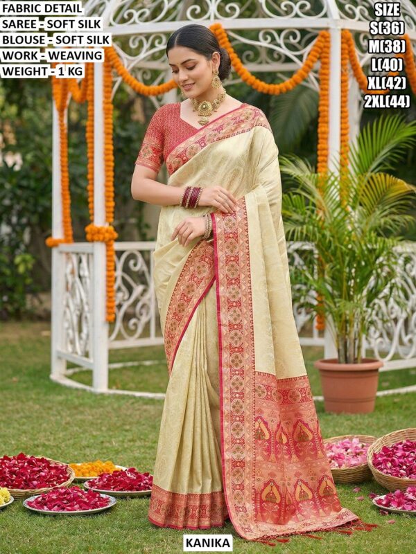 Designer Weaving Work Saree For Women