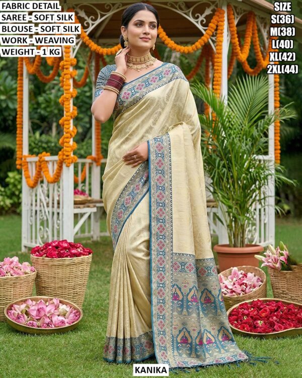 Designer Weaving Work Saree For Women