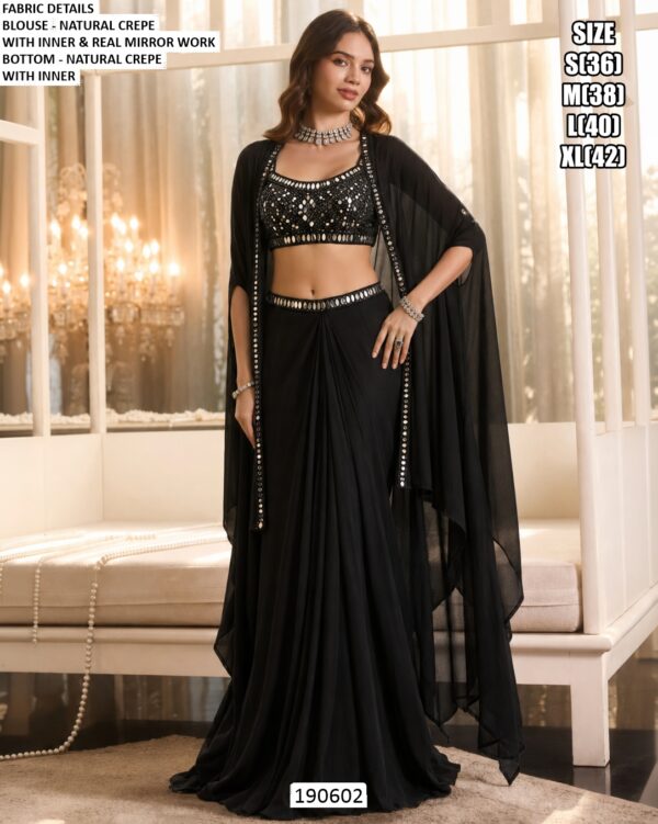 Latest Embroidery And Mirror Work Outfit