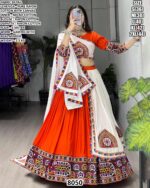 Festive Wear Rayon Cotton Lehenga Choli Set