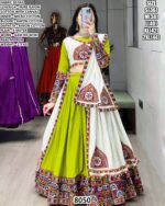 Festive Wear Rayon Cotton Lehenga Choli Set
