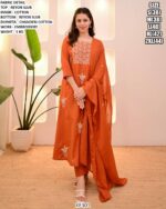 Designer Embroidery Work Suit For Women