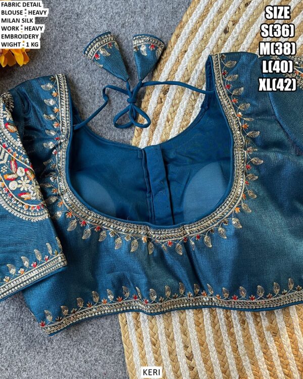 Premium Party Wear Embroidered Blouse