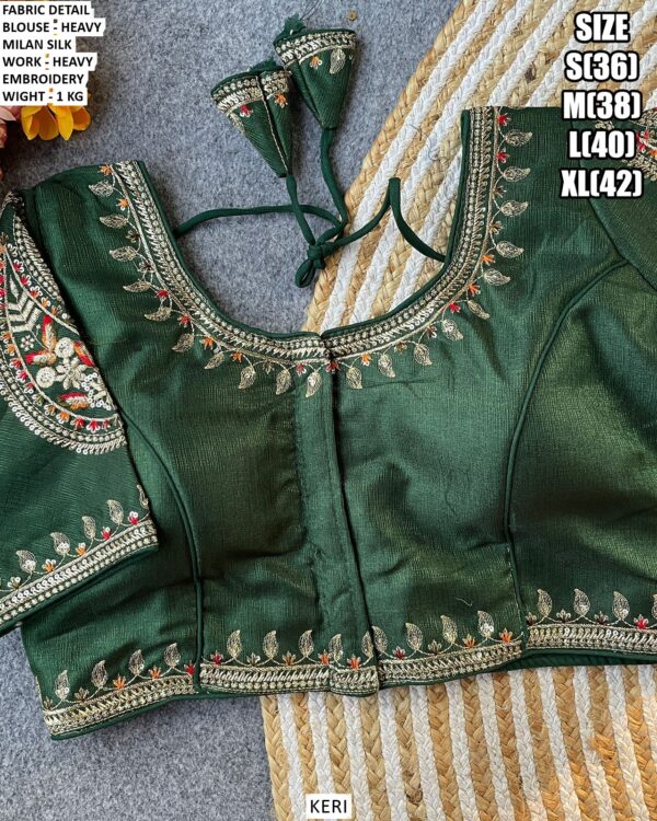 Premium Party Wear Embroidered Blouse