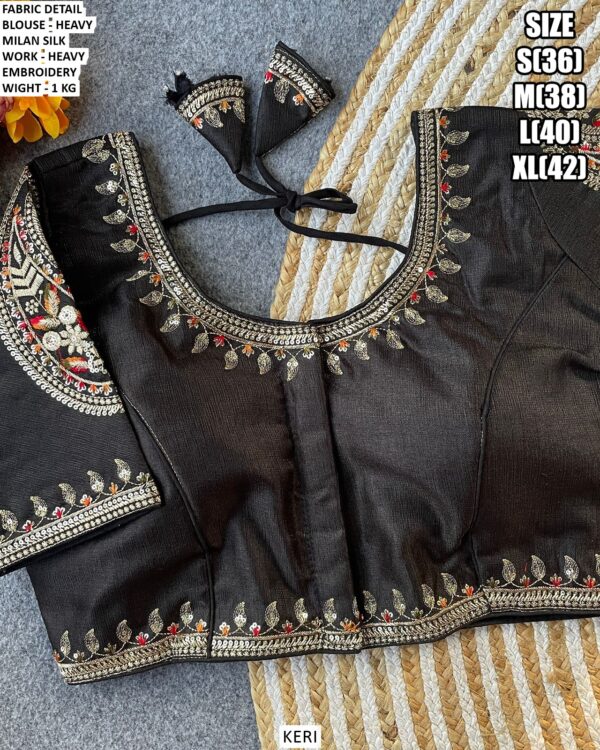 Premium Party Wear Embroidered Blouse