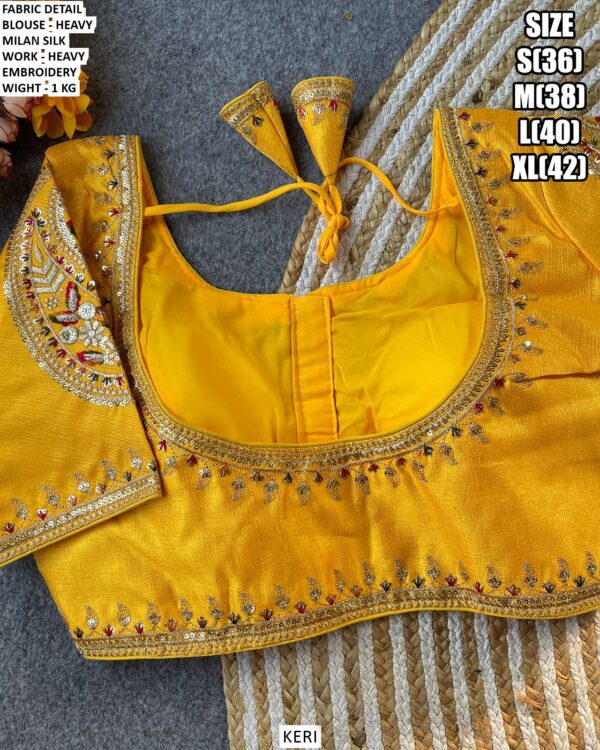 Premium Party Wear Embroidered Blouse