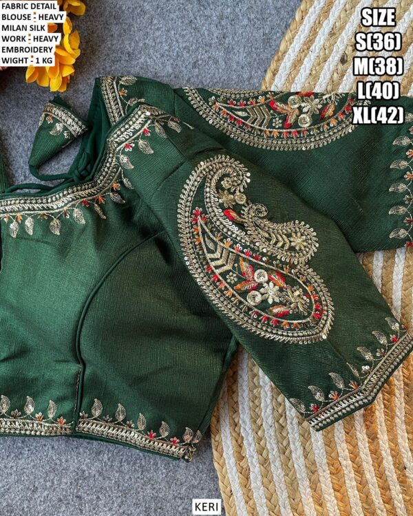 Premium Party Wear Embroidered Blouse