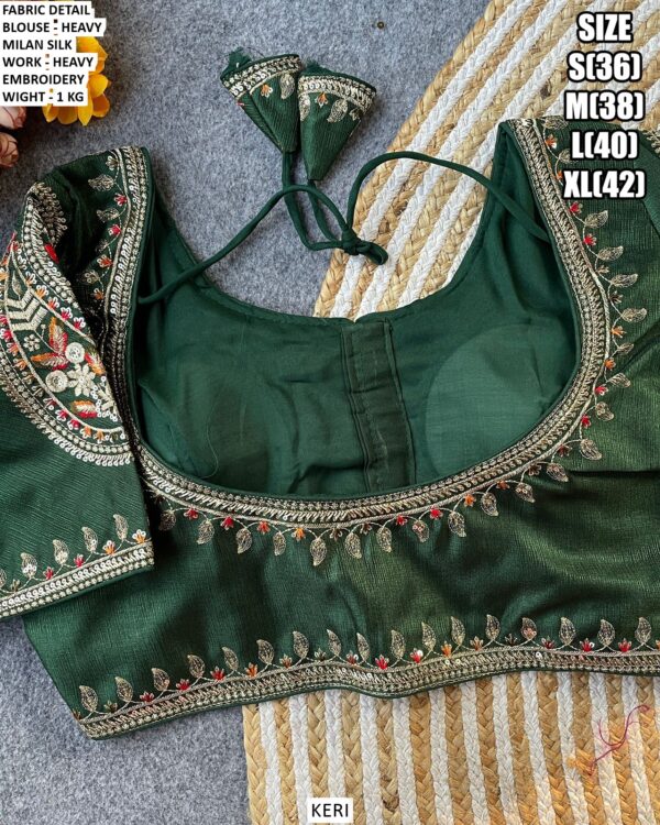 Premium Party Wear Embroidered Blouse