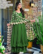 Stylish Festive Wear Roman Silk Suit