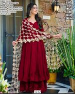 Stylish Festive Wear Roman Silk Suit