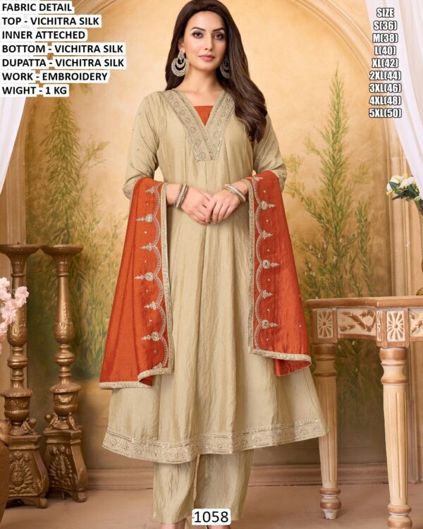 Elegant Occasion Wear Top Bottom Set