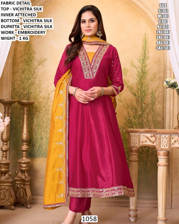 Elegant Occasion Wear Top Bottom Set