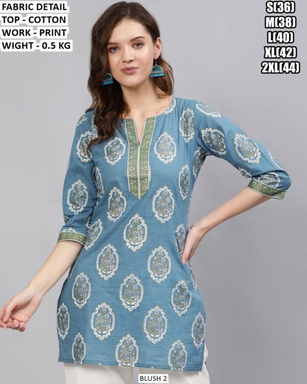 Trendy Cotton Designer Top For Women