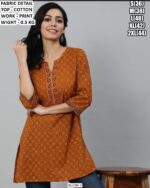 Trendy Cotton Designer Top For Women