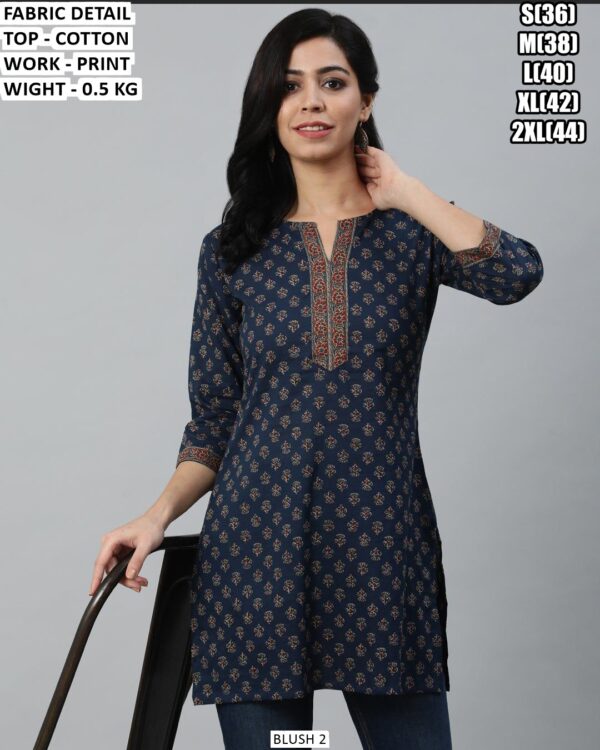 Trendy Cotton Designer Top For Women