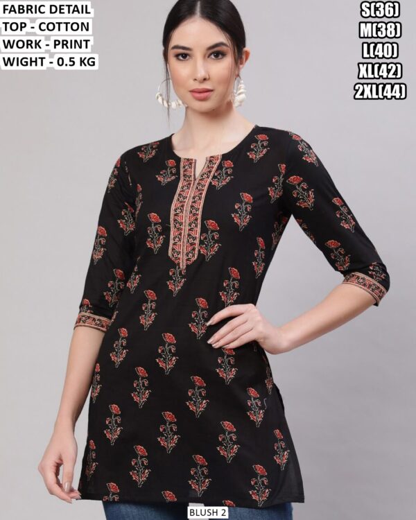 Trendy Cotton Designer Top For Women