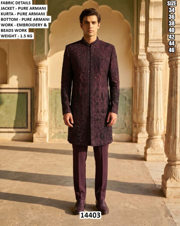 Trendy Pure Armani Kurta Bottom Set