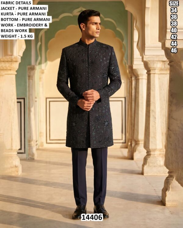 Trendy Pure Armani Kurta Bottom Set