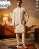 Trendy Pure Armani Kurta Bottom Set
