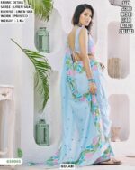 Designer Printed Work Saree For Women
