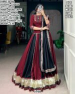 Premium Chinon Lehenga With Dupatta