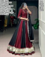 Premium Chinon Lehenga With Dupatta