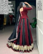 Premium Chinon Lehenga With Dupatta
