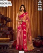 Designer Zari Weaving Saree For Women