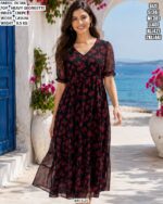 Trendy Heavy Georgette One Piece Gown
