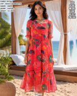 Trendy Heavy Georgette One Piece Gown