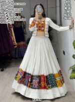 Festive Wear Kutchi Work Lehenga For Women