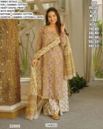 Cambric Cotton Digital Print Suit Set