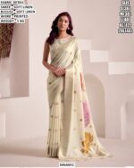 Women’S Soft Linen Printed Saree