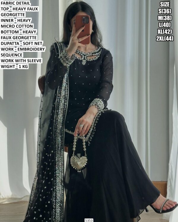 Trendy Soft Net Dupatta Suit Set