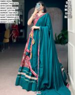 Tasar Silk Lehenga Set With Mirror Gamthi Work
