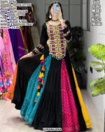 Traditional Bandhani Print Lehenga Top Set